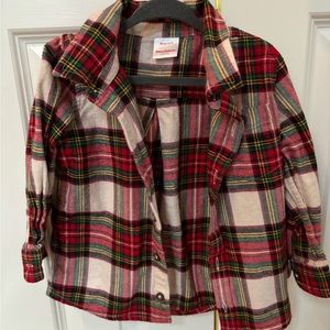 Hanna Andersson boys flannel shirt